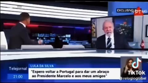 Luladrão passando vergonha em Portugal