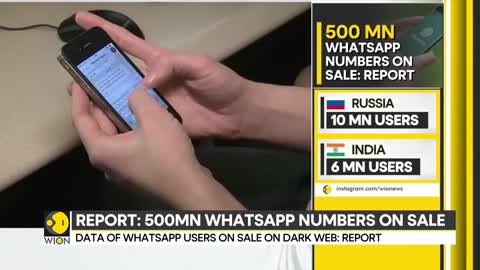 WhatsApp data of 500 million users 'on sale