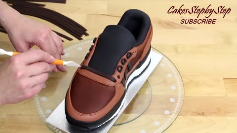 ***ADIDAS Sneaker Chocolate CAKE by Cakes StepbyStep***