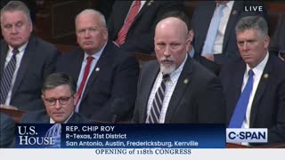 Rep. Chip Roy: "We should be in here having this kind of conversation with this many people in the room about Ukraine…"