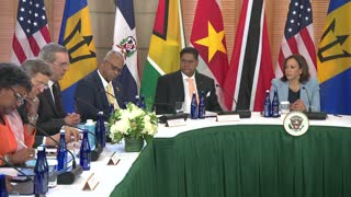 0140. Vice President Harris Hosts a Multilateral Meeting with Caribbean Leaders