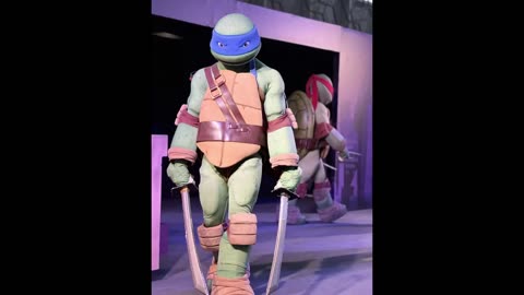 Teenage Mutant Ninja Turtles Power Show In The Galleria Mall Abu Dhabi UAE