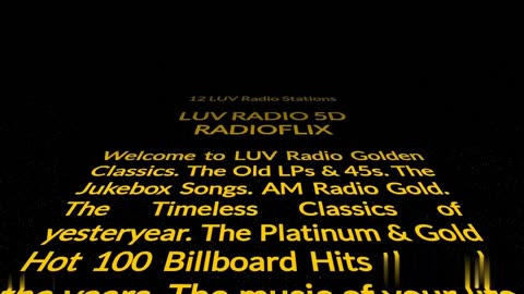 LUV Radio Star Wars Crawl Golden Classics 68 sec promo