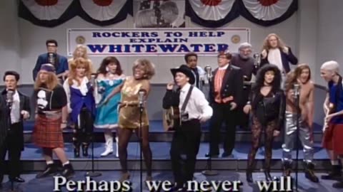 SNL spoof “Rockers to help explain Whitewater”