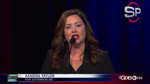 Georgia Governor Debate Highlight Reel For Kandiss Taylor 🔥🔥🔥