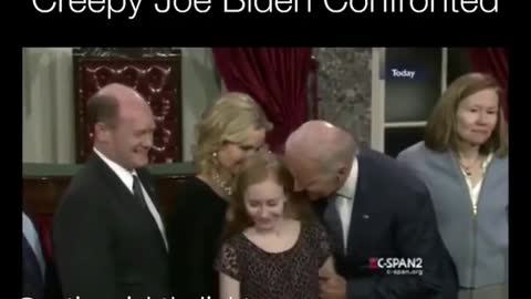 Creepy Joe confronted