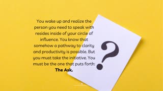 The Power Of The Ask