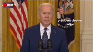 Biden “Forgets ”Russian President Name in Speech