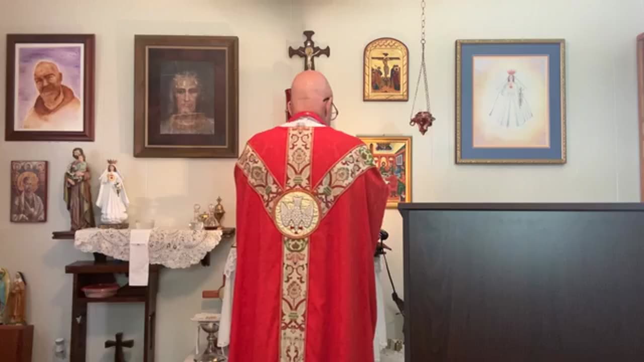 Adoration; Pentecost Homily on the work of Holy Spirit. Prophesy about ...