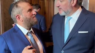 Ted Cruz with Rabbi Butt Plug