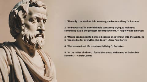 Philosophical Quotes with Explanation