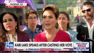 Kari Lake asked again about being Trump's VP