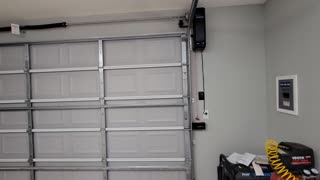 Chamberlain RJO70 garage door opener install