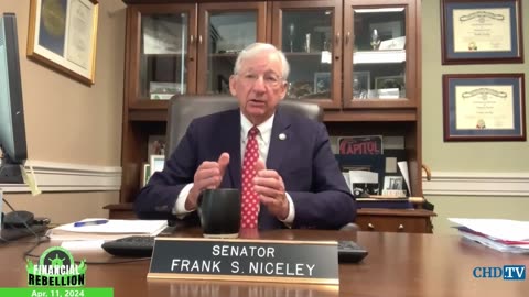 Senator Frank Niceley of Tennessee Has a Primary Election on August 1st.