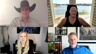 Michelle Fielding, Derek Johnson, Lewis Herms and Michael Jaco roundtable