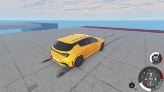 Car & Big Stairs, Jump Down #96 💥🛻 BeamNG.Drive PC Game