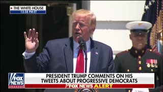 Trump: If you want to leave America, you can leave America (Jul 15, 2019)