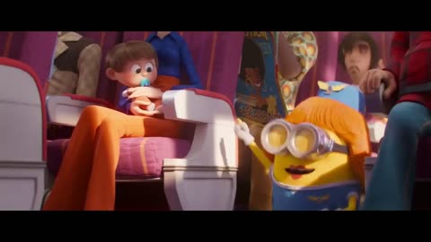 MINIONS- THE RISE OF GRU Clip - 'Minions Flying a palne