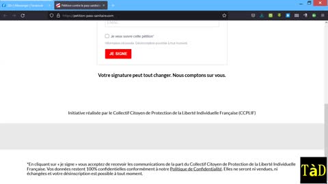 Cette pétition contre le pass sanitaire est un Troll !