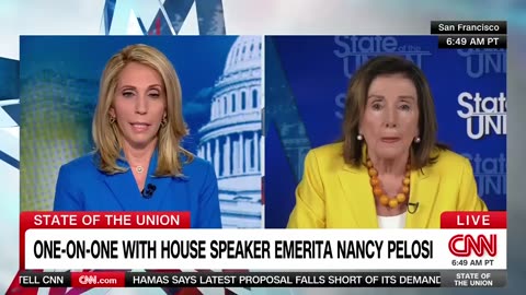 'Isn't that a problem?': Bash presses Pelosi on Biden debate performance