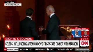 See who attended the Bidens' first state dinner at the White House