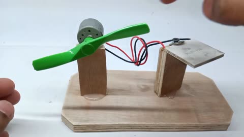 Free energy generator with dc motor