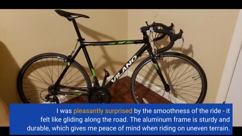 Customer Feedback: Vilano R2 Commuter Aluminum Road Bike 21 Speed 700c