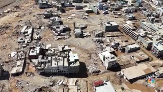 Drone video captures scale of catastrophic Libya flooding