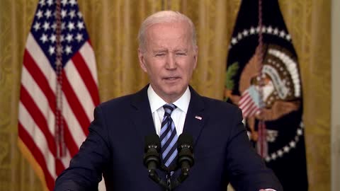 'Putin chose this war' -Biden on Russia's invasion of Ukraine