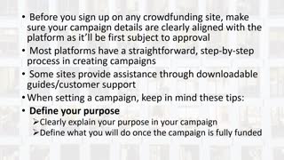 Platforms For CrowdFunding For Your Business