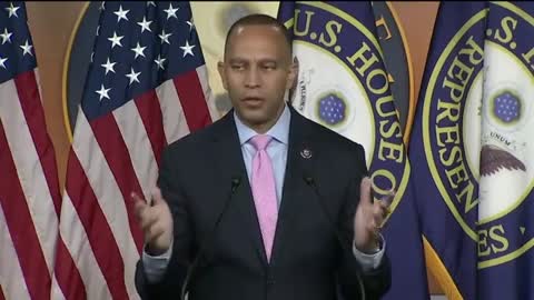 Low IQ Dem Rep Jeffries: Extreme MAGA Republicans Apparently Do Not Believe In Democracy Anymore