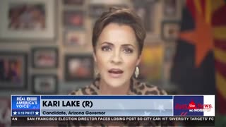 Kari Lake - "My opponent Hobbs is running the state election"