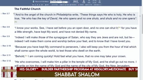 Shabbat Shalom - What Church are YOU-