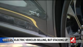 Electric vehicles selling, but stacking up -- how will Detroit automakers react?