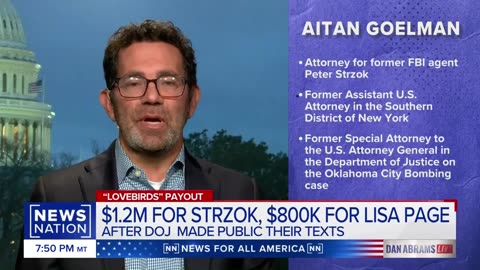 Two former FBI agents to receive millions from DOJ | Dan Abrams Live | VYPER ✅