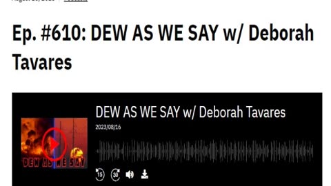 2023-08-16-Ep.-610-DEW-AS-WE-SAY-w-Deborah-Tavares-Into-The-Parabnormal-w-Jeremy-Scott