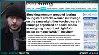 Media IGNORES White Woman Getting BEAT In Chicago, Focuses On Ralph Yarl Story, Media LIES Of Course