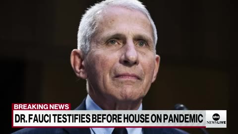 Dr. Anthony Fauci testifies before House committee on COVID pandemic ABC News