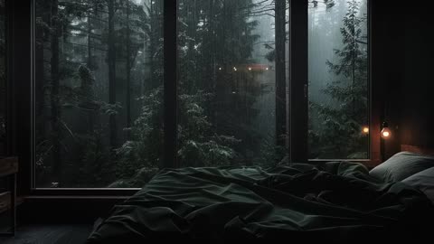 Soft Rain 🌧️ Peaceful Piano 🎹 Relaxing Sleep Music 3 Hours for Studying and Sleeping