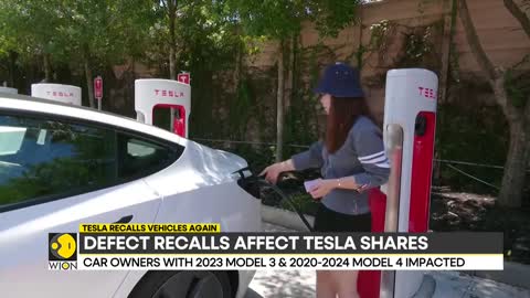 Tesla recalls over 300,000 vehicles in US over taillight software glitch _ Elon Musk _ Top News