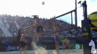 Taylor Sander Destroys A Ball! | AVP Atlanta Open 2022