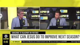 HE'S A CRY BABY!" 😡 Simon Jordan reacts to Jesus saying he left Man City because Pep made him cry 😬
