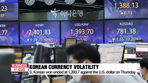 S. Korea's FX authorities warn against herd behavior amid excessive decline in local currency