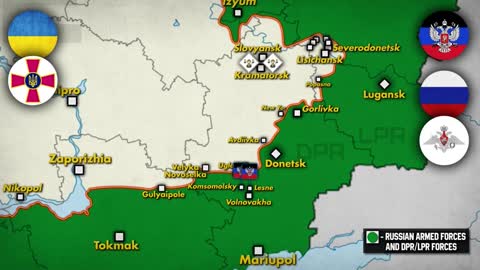 Analysys and inteligence - Gains in donbas