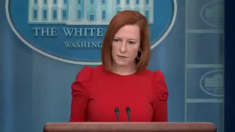 Psaki almost at loss for words when reporter directly quotes Biden on future elections