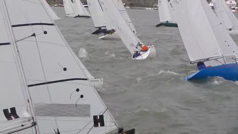 Bembridge illusions - 2022 National Championships - Start of Race 5