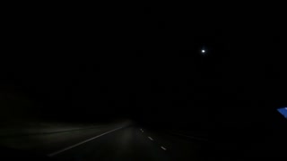 Night driving. Speedlapse.UK GoPro 16th Dec 2022