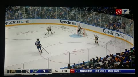 VGK vs STL - Blues Tied 1-1