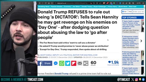 Trump Will Go FULL DICTATOR After Winning 2024 BUT Just One Day, Democrats, Maddow GO INSANE Over It