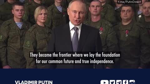 Putin in New Year address